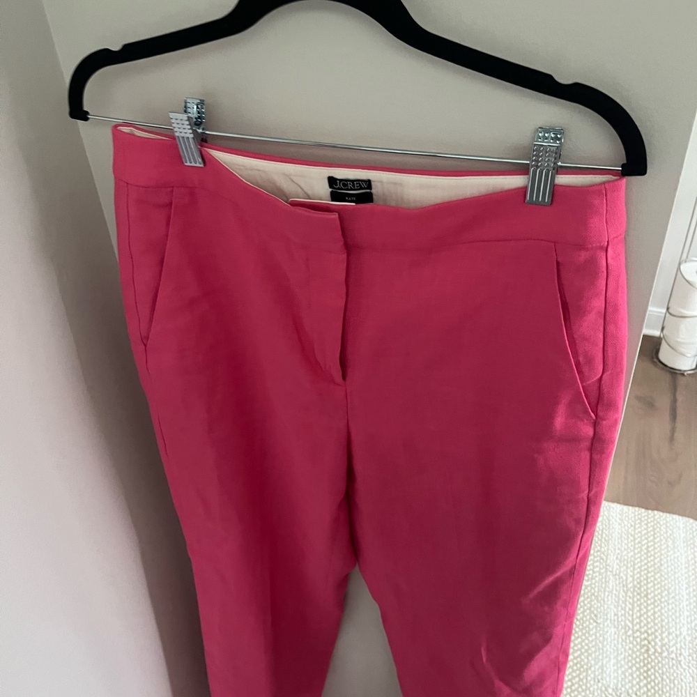 J. Crew Fuchsia Trousers